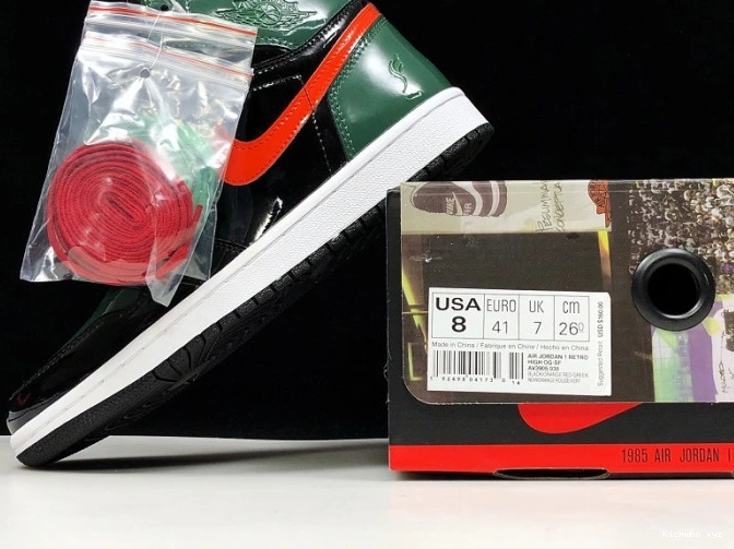 Team OG Retro AV3905-038 Orange-Fir x High 1 Jordan SoleFly Black Air 0617